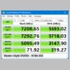 Western Digital Black SN850X NVMe PCIe Gen 4 4TB (Drive C:) Crystal Disk Mark - thumbnail